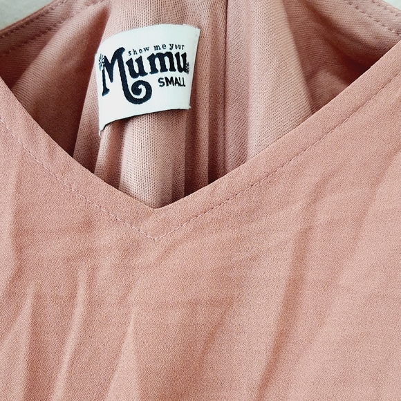 🌿 Show Me Your MuMu Kendall Maxi Dress Rustic Mauve - Picture 8 of 11